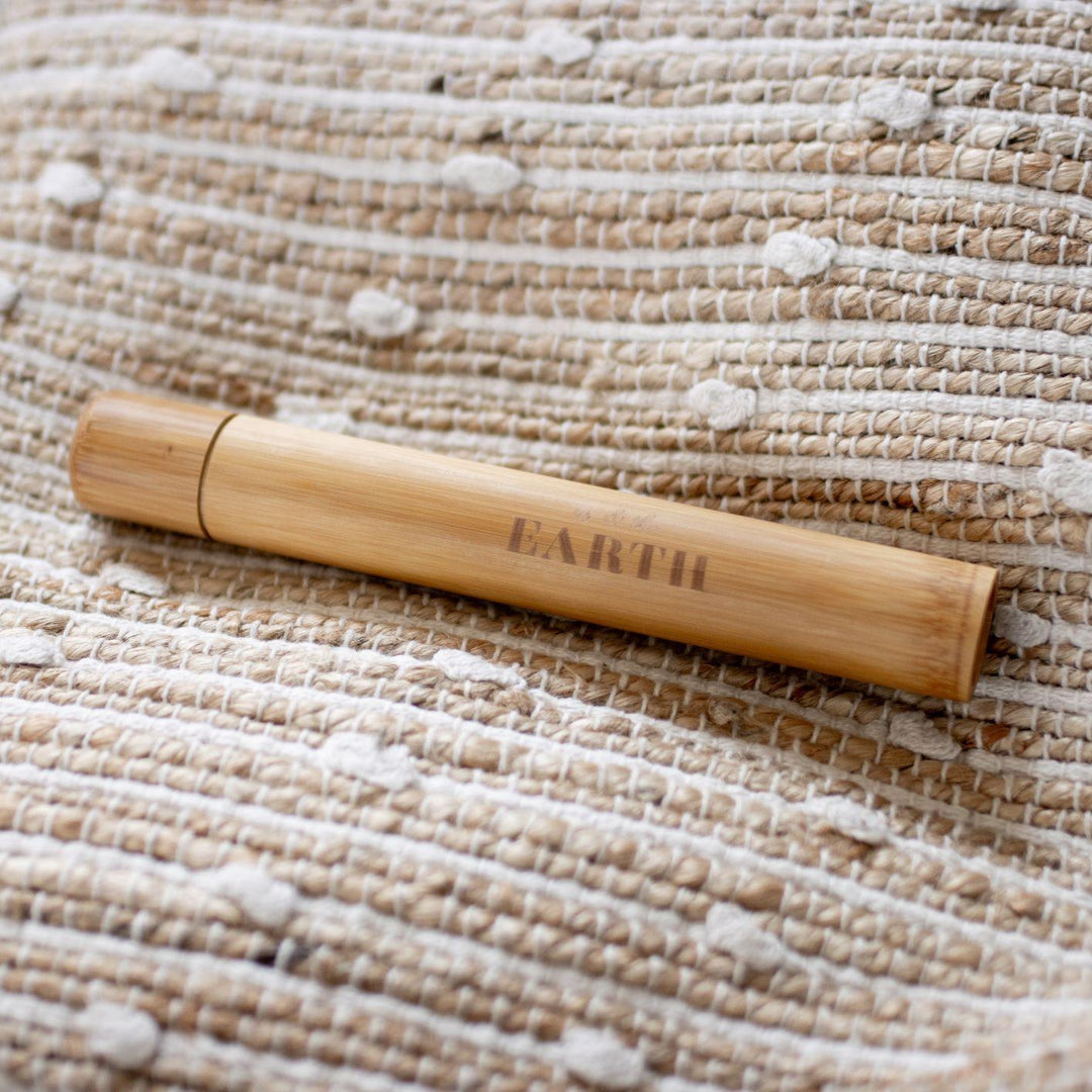 Eco friendly Bamboo Toothbrush Travel Set