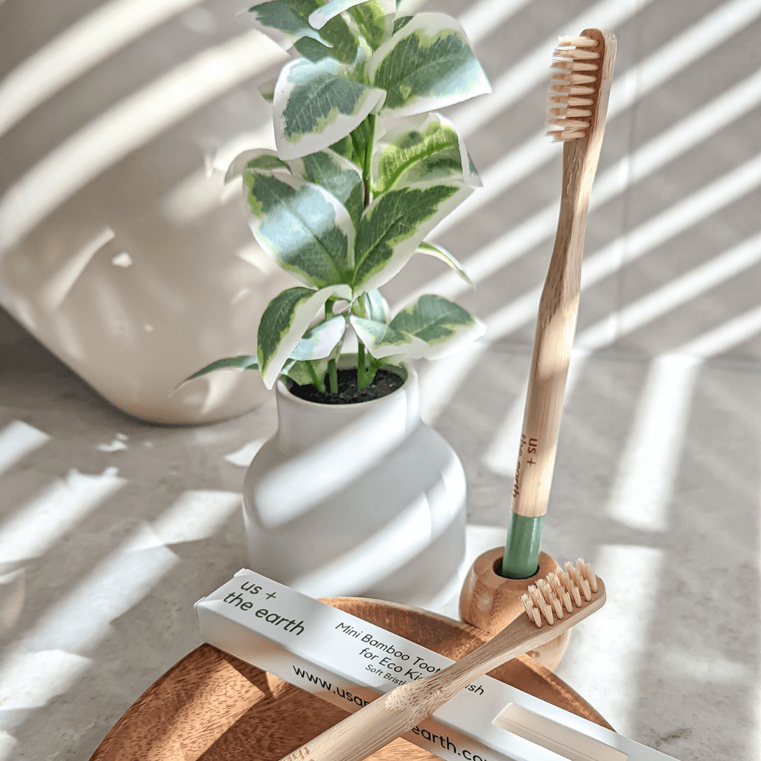 Bamboo Toothbrush - Adult - Set of 2