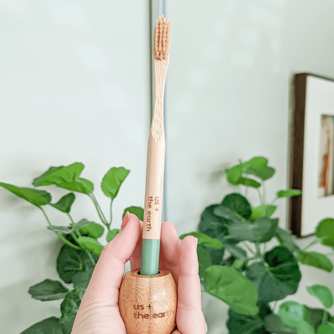 Bamboo Toothbrush - Adult - Set of 2