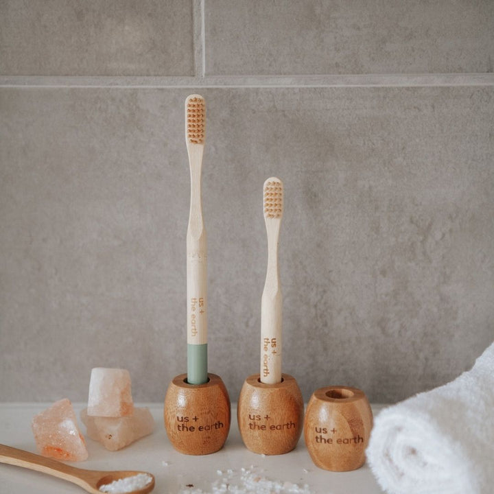 Bamboo Toothbrush - Adult - Set of 2