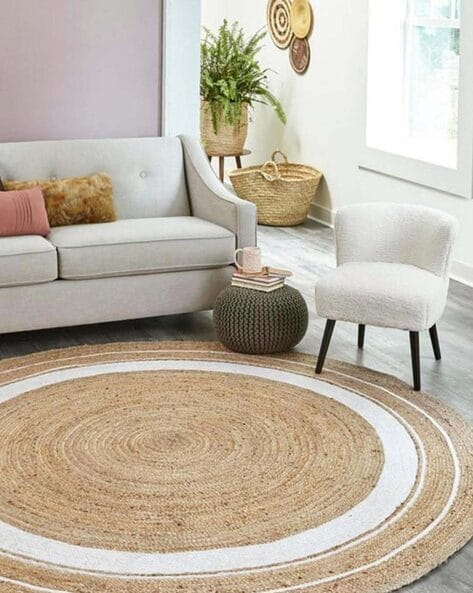 Sustainable 100% Jute Rug