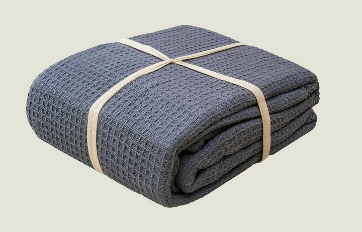 Woven Waffle Blanket -100% Cotton